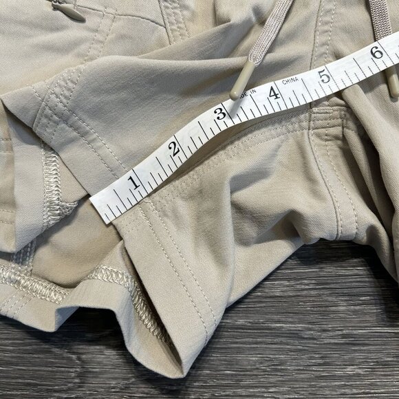 The North Face Shorts Medium Lightweight Outdoors Stretch Chino Pockets Tan - Picture 6 of 10